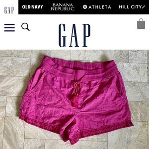 Gap Linen Blend Shorts